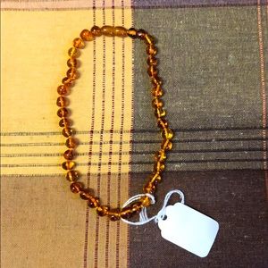 Amber kids necklace